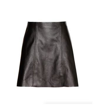 Acne Studios + Leala Leather Skirt