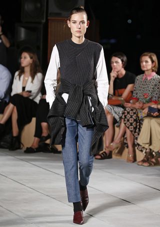 Thakoon + Cropped Denim Pants