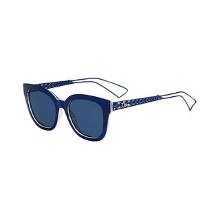 Dior + Diorama Caged Monochromatic Sunglasses