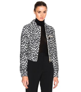 Stella McCartney + Leopard Print Jacket