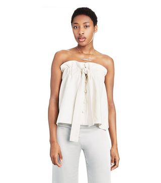 Saul + Sleeveless Knot Top