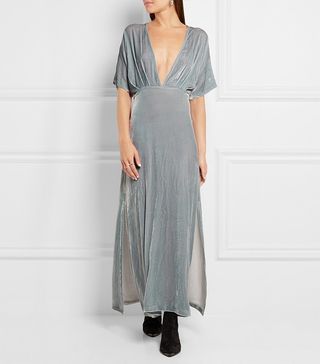 Ganni + Velvet Maxi Dress