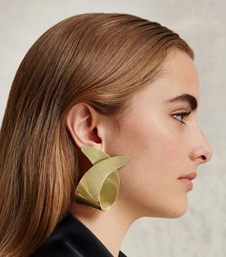 Trademark + Large Curve Earrings