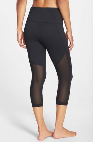 Zella + Live in Sultry Mesh Crop Leggings