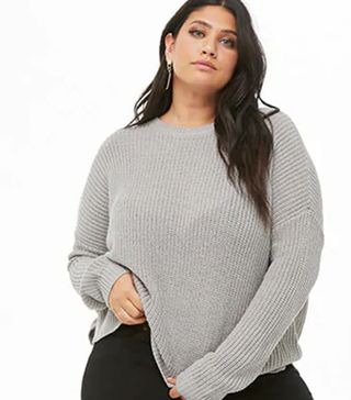 Forever 21 + Ribbed Round Neck Sweater