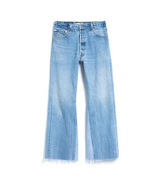 Re/Done | Levi's + High Rise Flare Crop