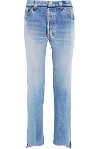 Vetements + Reworked High-Rise Slim-Leg Jeans