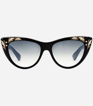 Gucci + Oversize Cat Eye Sunglasses