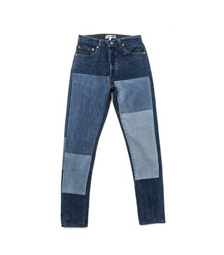 RE/DONE | Levi's + The High Rise Denim Patch Jeans