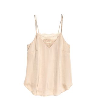 H&M + Satin Camisole Top