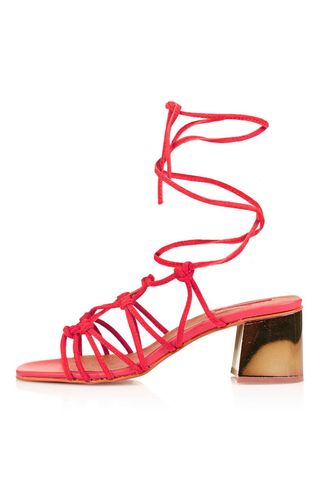 Topshop + NAPOLI Knotted Sandals