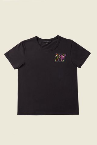 Marc Jacobs + Embroidered MTV Classic Fit Tee