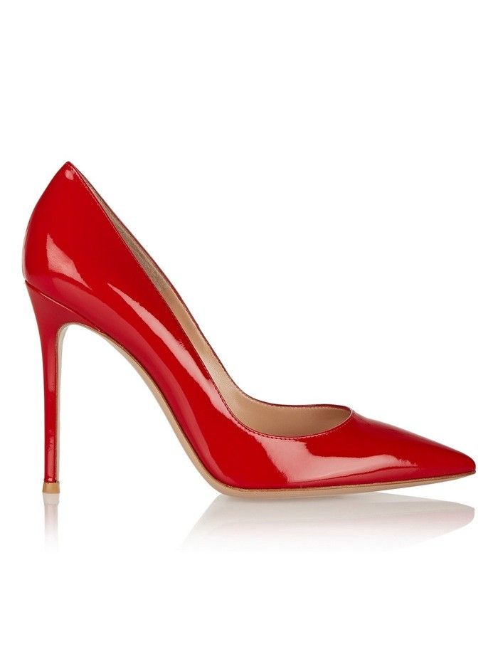 Would You Wear Red Patent Leather Pumps? | Who What Wear