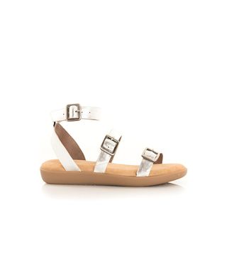 Charlotte Stone + Sabine Silver Sandals