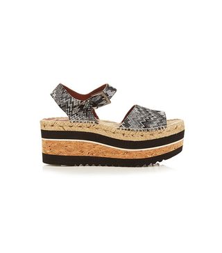 Missoni + Zigzag Espadrille Flatform Sandals