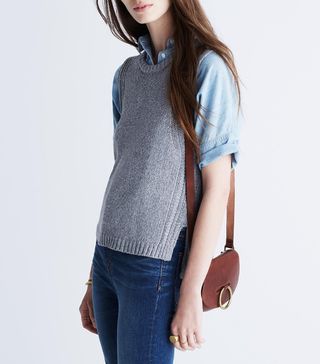 Madewell + Edgestitch Sweater-Vest