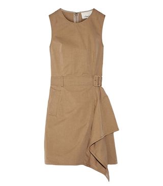 3.1 Philip Lim + Belted Cotton-Twill Dress