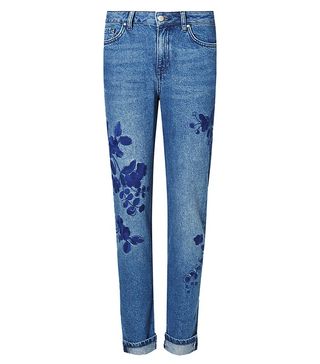 M&S + Limited Edition Embroidered Jeans