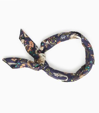 Drake's for J.Crew + Square Silk Scarf