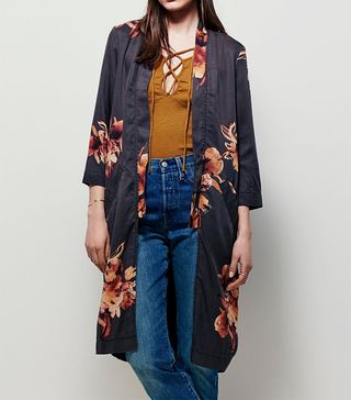 Free People + Printed Slim Kimono