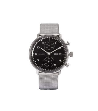 Junghans + Max Bill Chronoscope Stainless Steel Watch