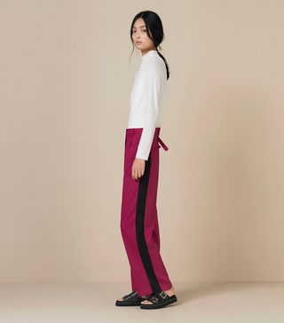 Finery London + Addison Contrast Panel Trousers