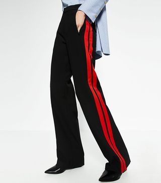 Zara + Trousers with Side Band