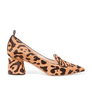 Nicholas Kirkwood + Beya Leopard-Printed Calf Hair Pumps