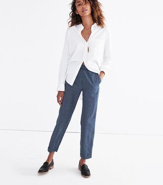 Madewell + Track Trousers in Ascot Tile
