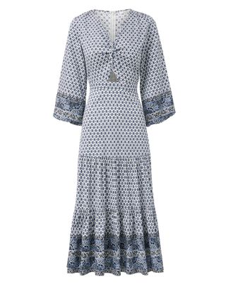 Veronica Beard + Dinia Printed Dress