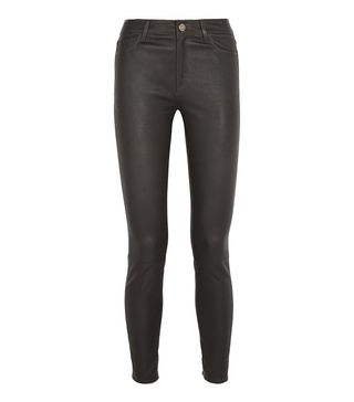 M.i.h Jeans + Bridge Stretch-Leather Skinny Pants