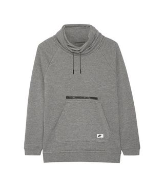 Nike + Cotton-Blend Jersey Turtleneck Sweatshirt