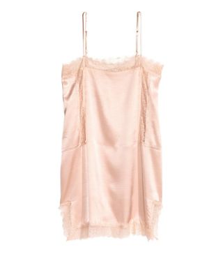 H&M + Long Satin Camisole Top