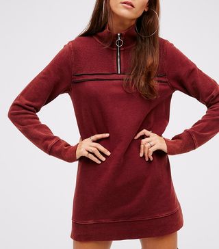 Free People + Just a Half Zip Pullover