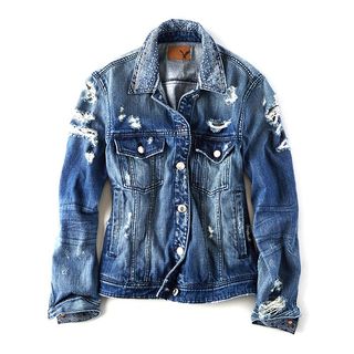 American Eagle Outfitters + AEO Denim Tomgirl Jacket