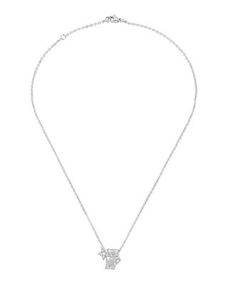Chanel + Comète Necklace in 18K White Gold with Diamonds