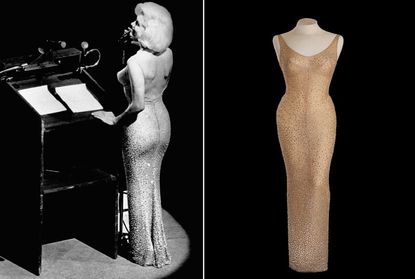 Marilyn Monroe's Iconic Naked Dress Is Up for Auction | Who What Wear