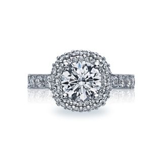Tacori + Diamond Engagement Ring