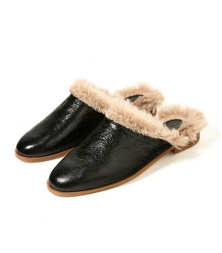 Zara + Lined Leather Clogs