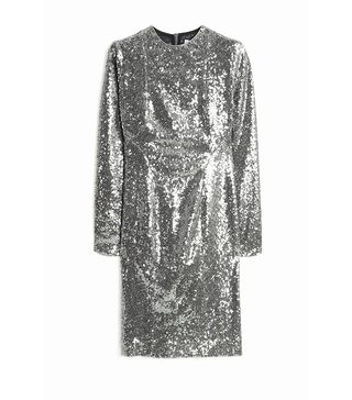 Galvan + Iridescent Sequin Dress