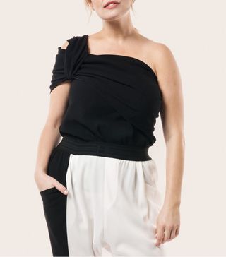 Baja East + Off-Shoulder Top