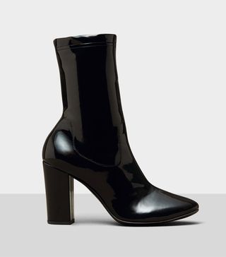 Kenneth Cole + Krystal Patent Leather Boots