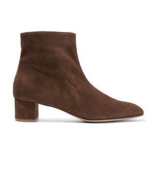 Mansur Gavriel + Suede Ankle Boots