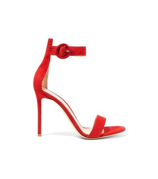 Gianvito Rossi + Portofino Suede Sandals