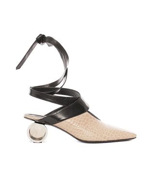 J.W.Anderson + Nude Cylinder Heel Ballet Shoes