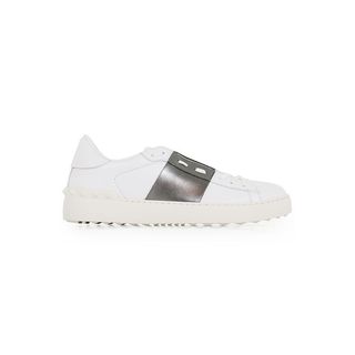 Valentino + Open Sneaker Smooth Leather