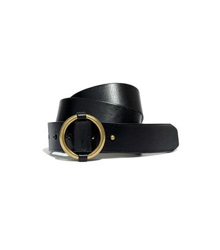 Madewell + Leather O-Ring Belt