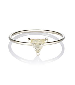 Grace Lee + Trillion-Diamond Ring