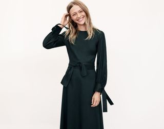 Zara + Fitted Dress