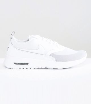 Nike + Air Max Thea Ultra Trainers In Cream And Grey